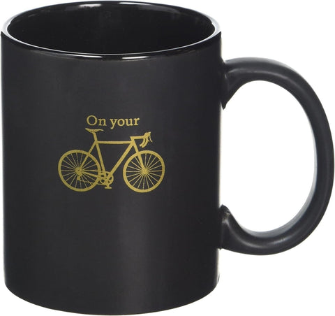 On Your Bike Black Ceramic Mug Birthday Christmas Gift Tea Coffee Cup Cycling